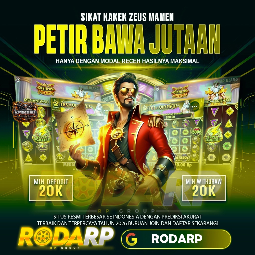 RODARP: Link Situs Slot Gacor Hari Ini Deposit 20000 Via Dana Pasti Jp