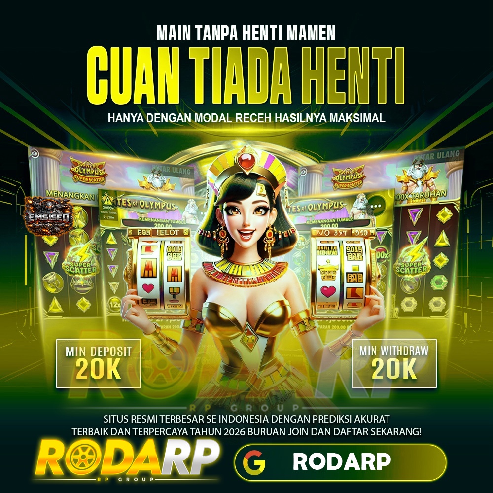 RODARP: Link Situs Slot Gacor Hari Ini Deposit Qris 20k Lisensi Resmi
